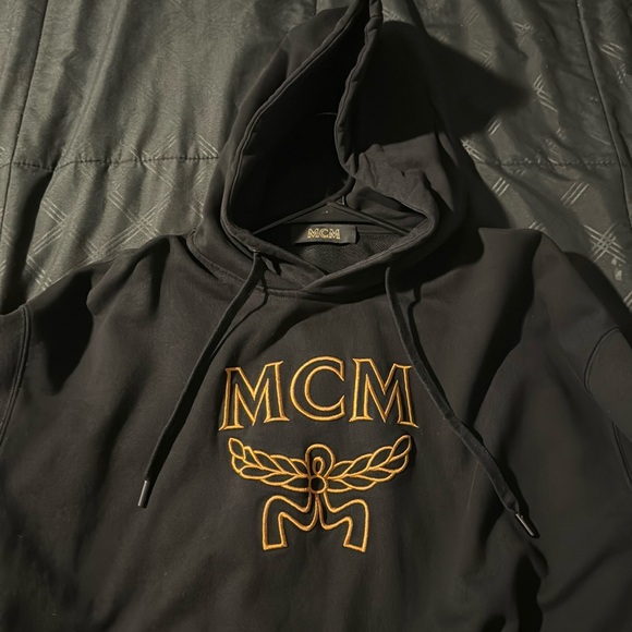 Brand new men's MCM logo hoodie